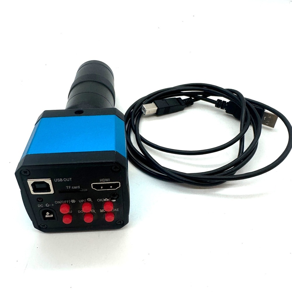 HDMI USB Industrial Digital Microscope Camera C-Mount Video 1080p Lab Inspection